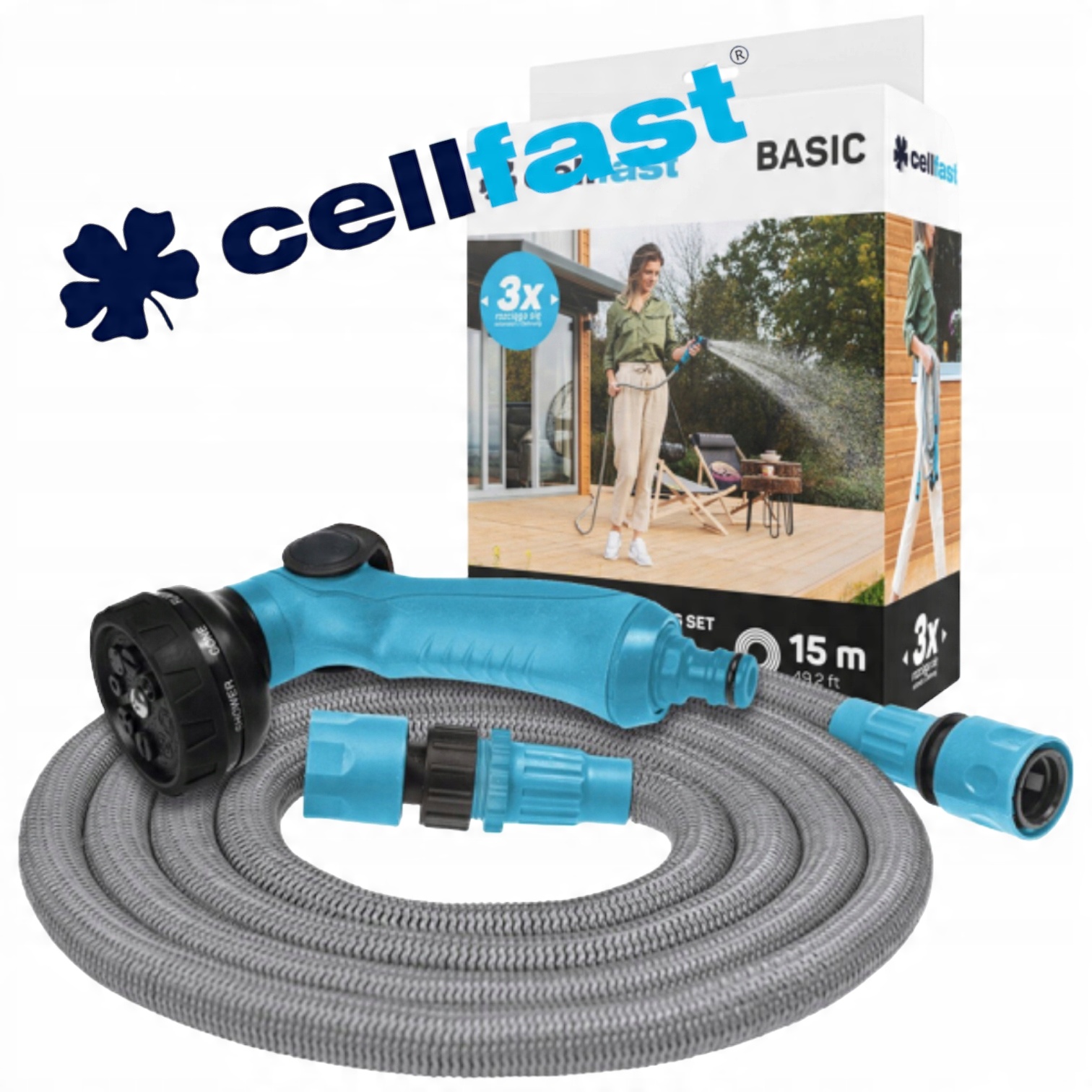 

Wąż Rozciągliwy 5-15m 19-045 Pistolet Cellfast