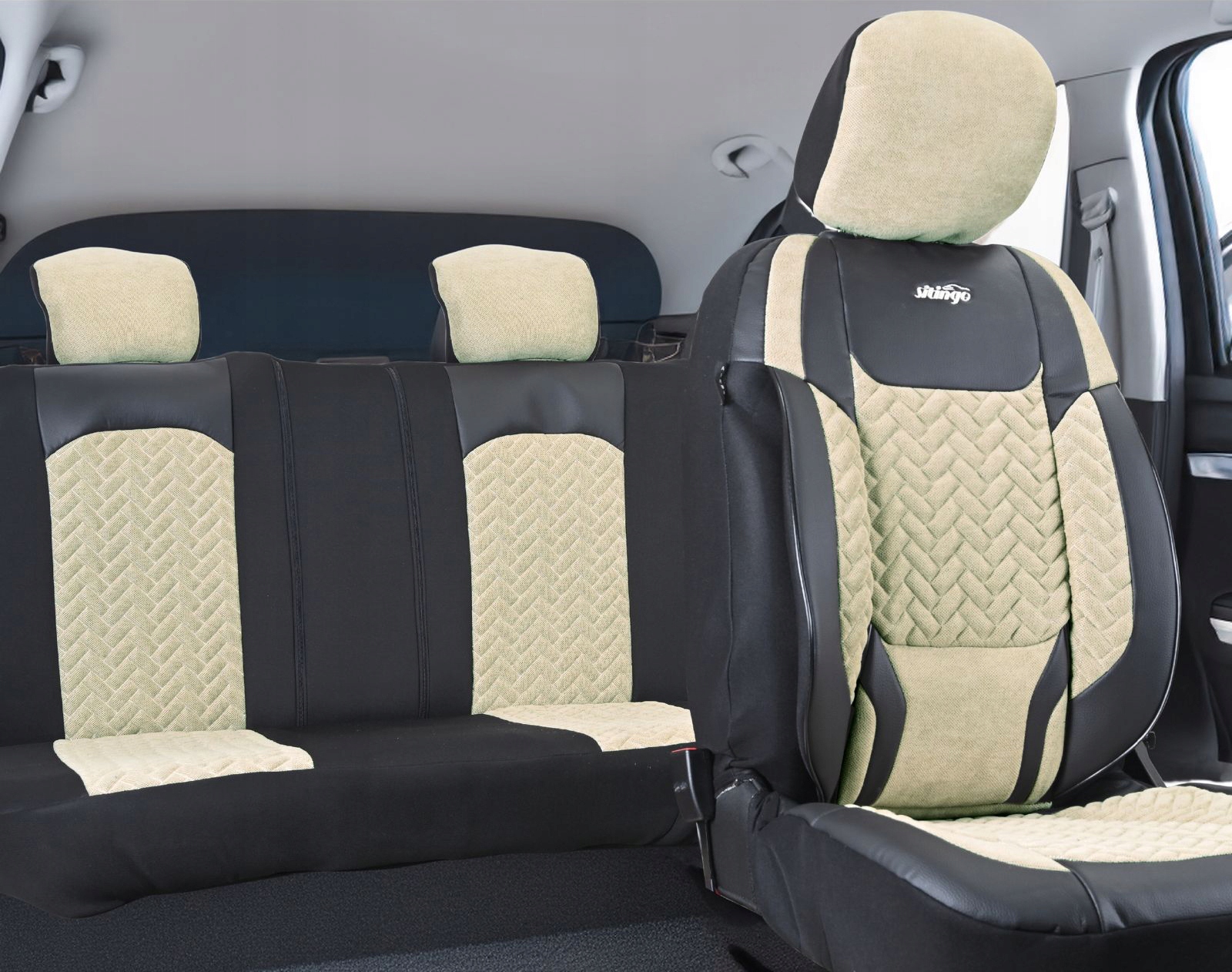 FORD B-MAX C-MAX FIESTA FOCUS POKROWCE NA FOTELE SAMOCHODOWE Typ pokrowiec