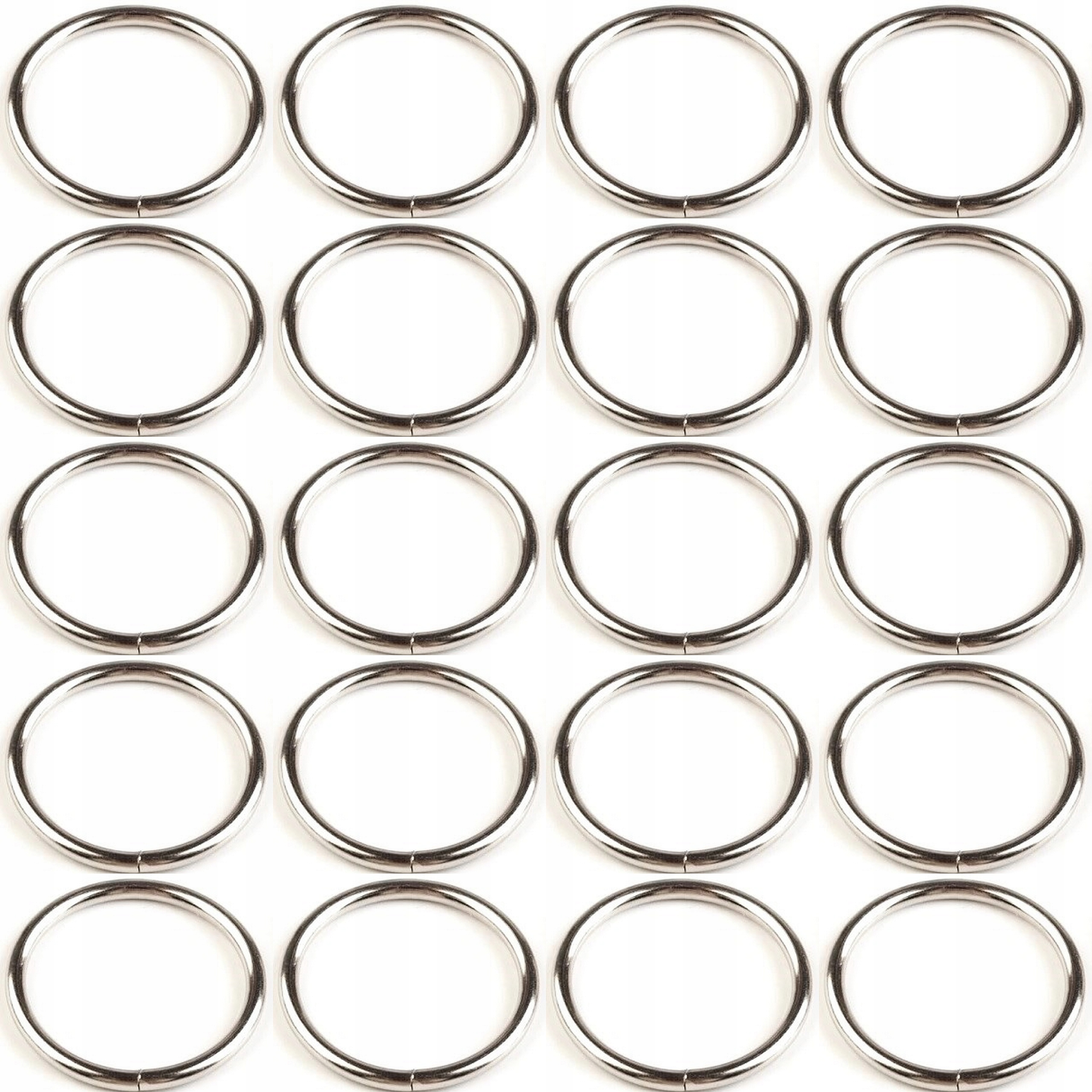 Kolečko Kovové Kaletní Do Kabelky 60MM 20 Ks