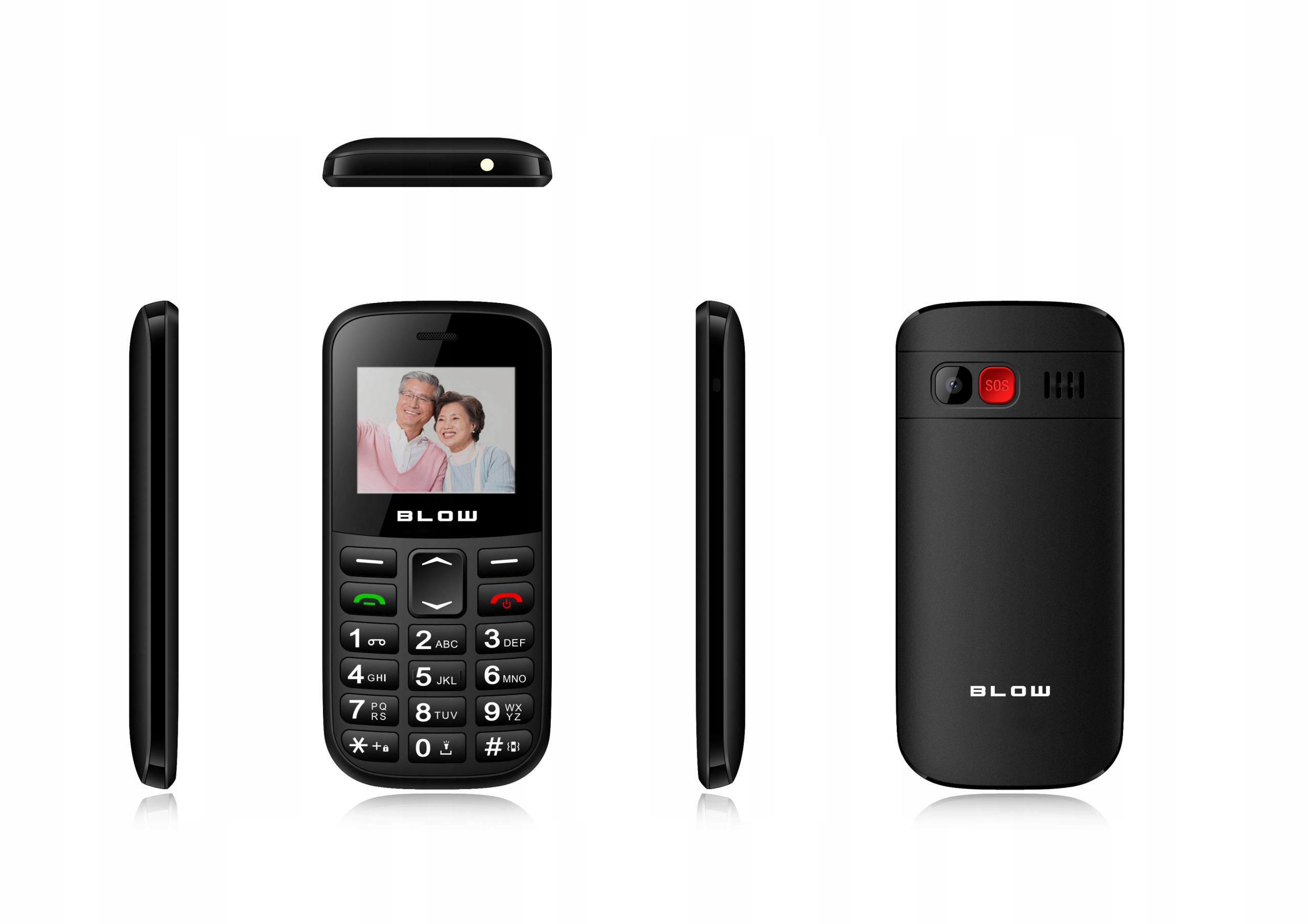 Telefon komórkowy Blow S18D 32 Mb 32 Mb 2G czarny