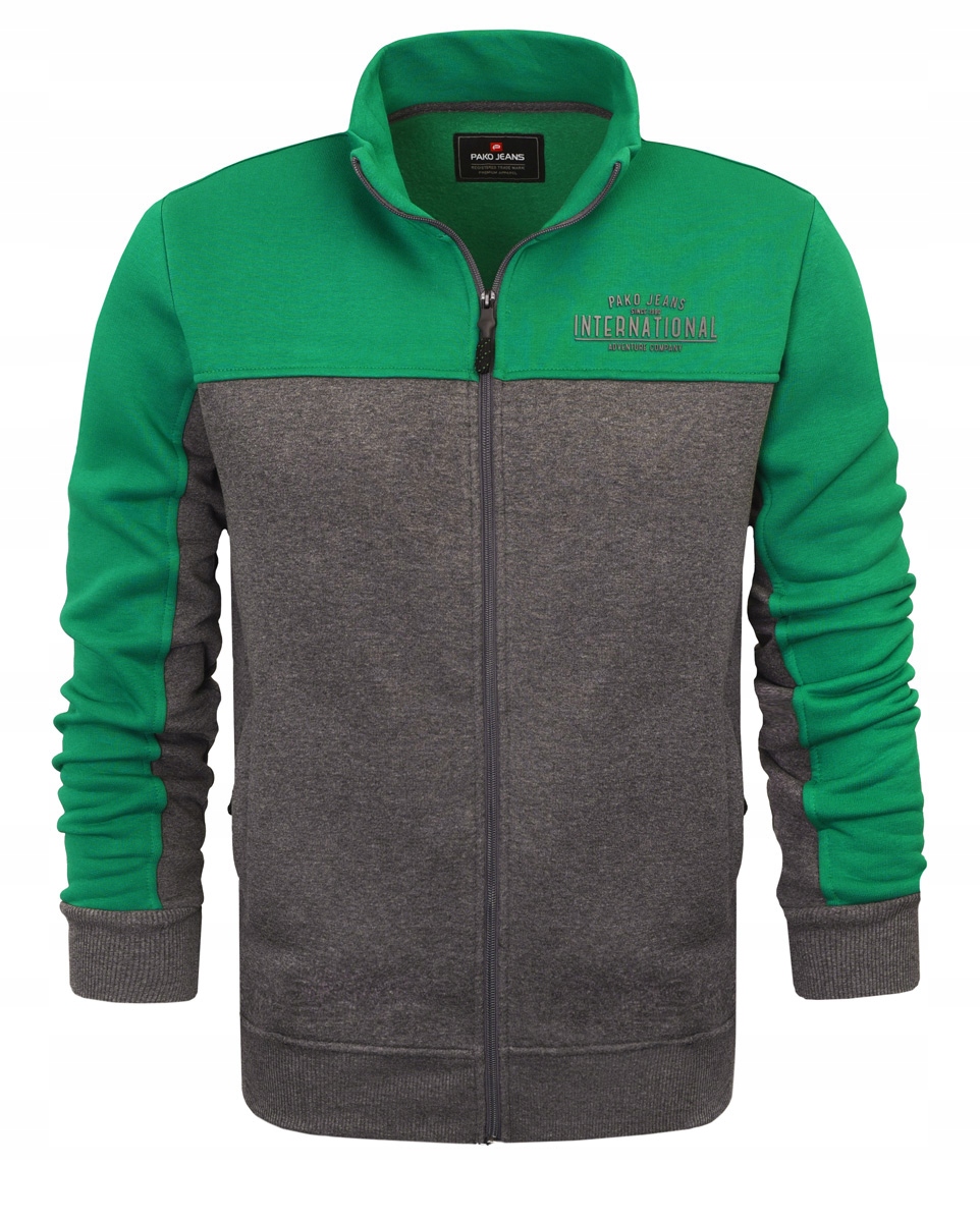 Pánská mikina se stojáčkem se stojáčkem – sportovní hvězda Pako Jeans