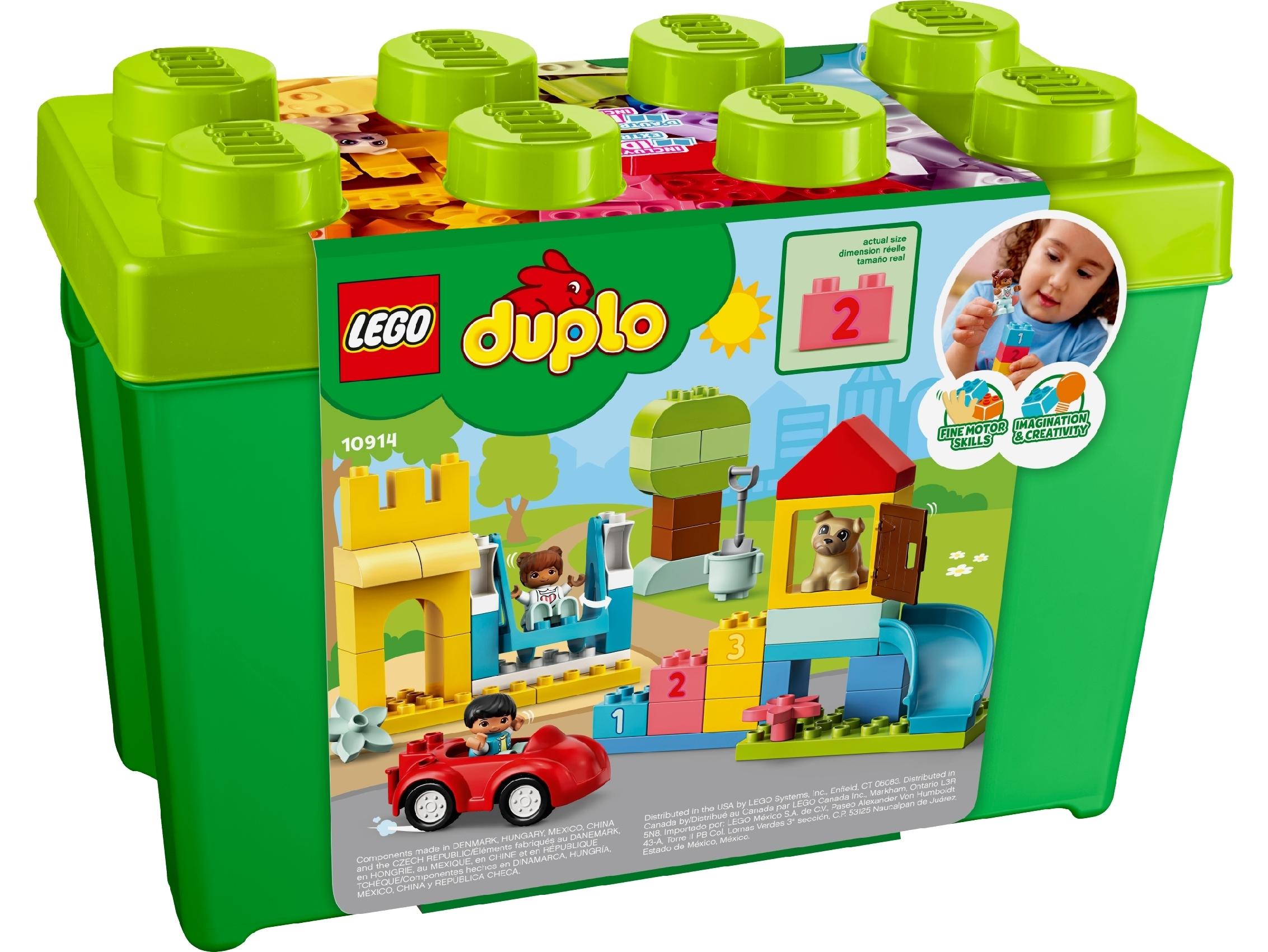 Lego Duplo kreatywne Duże Pudełko Deluxe 10914 Seria Pudełko klocków