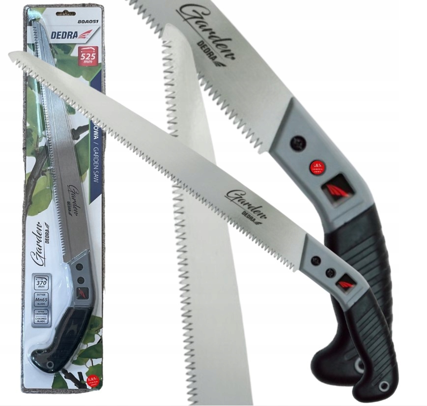 DEDRA PIŁA OGRODOWA 80A051 525mm DO CIĘCIA GAŁĘZI