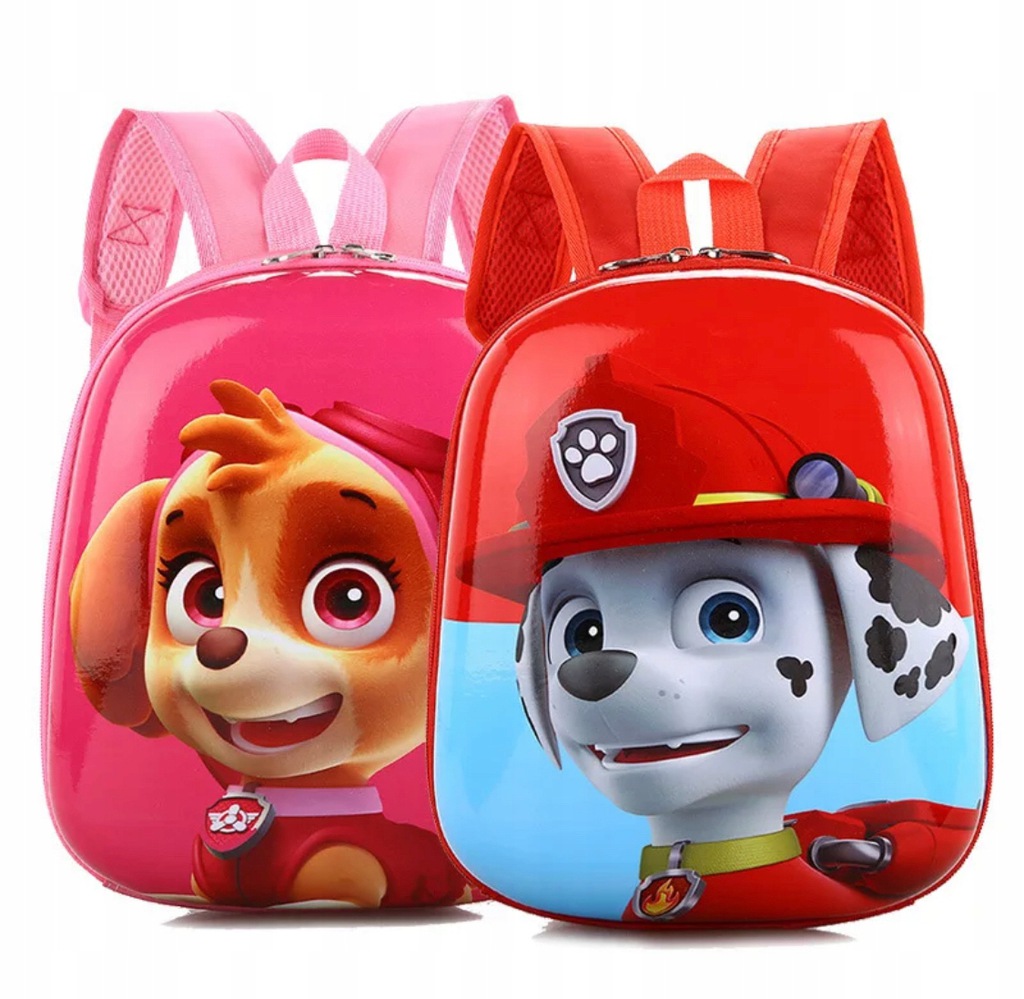 PSI PATROL PAW Marshall plecak lekki czerwony Stan opakowania oryginalne