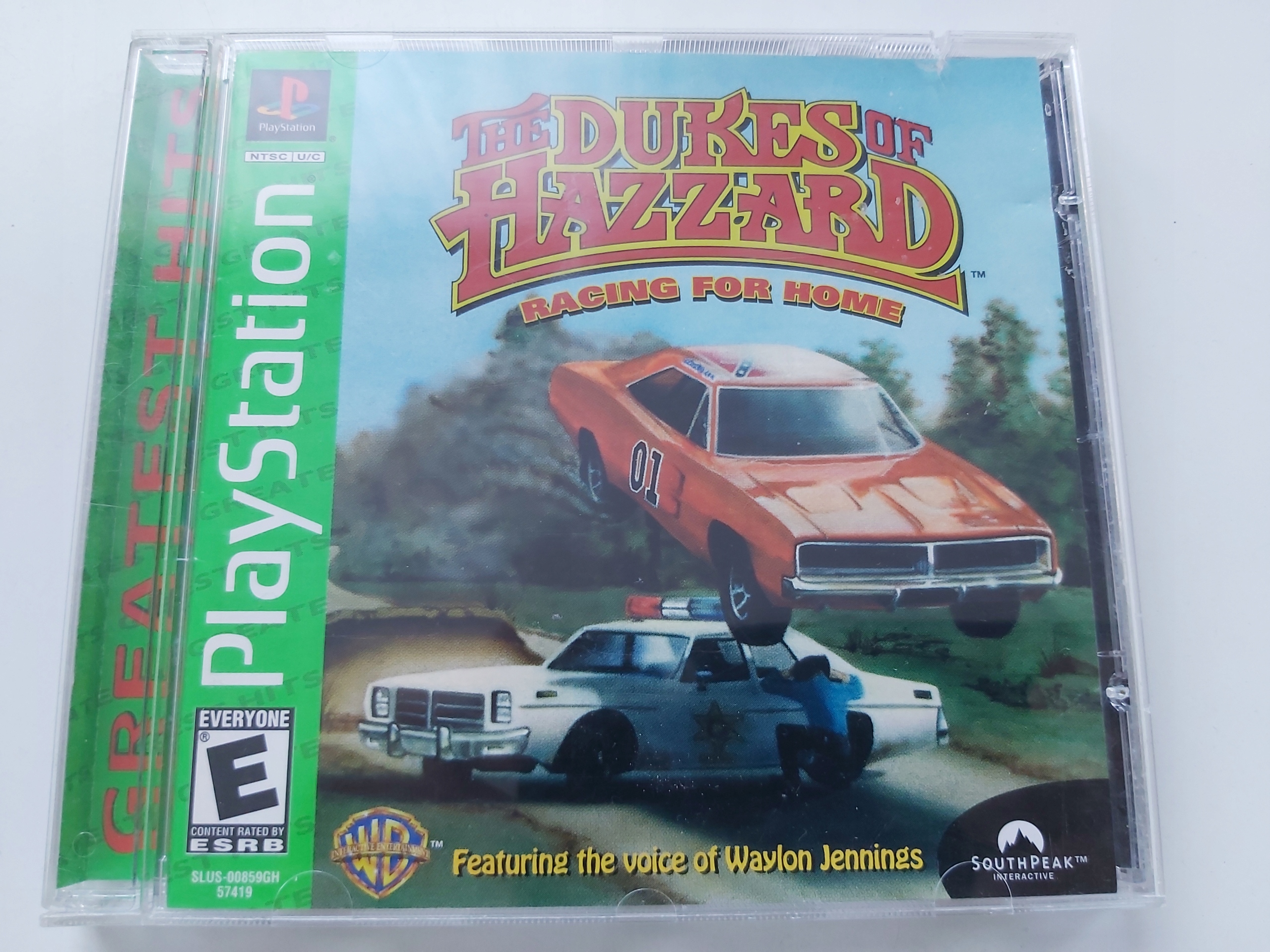 THE DUKES OF HAZZARD RACING FOR HOME PSX PS1 * ENG * NTSC U/C