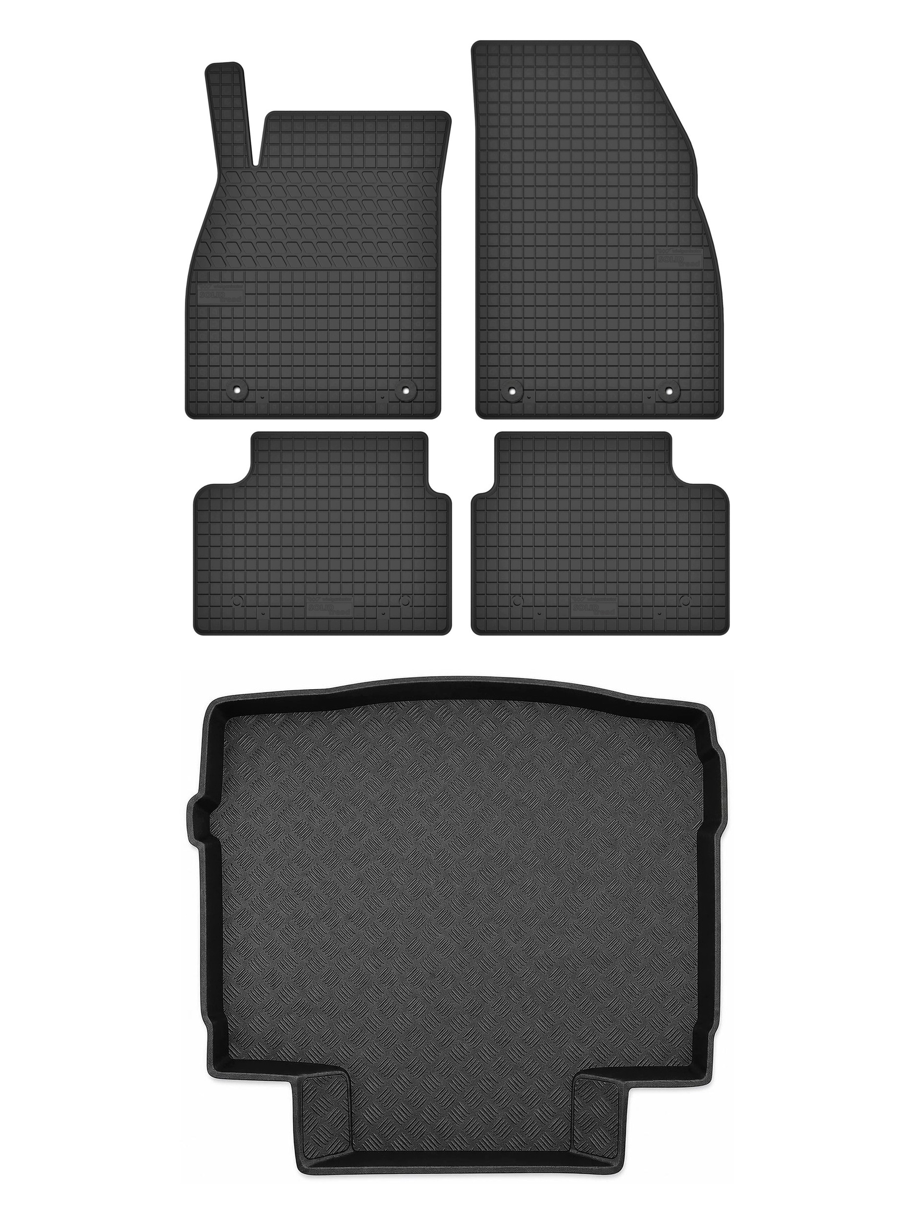 Gumové rohože SolidTread rohožka do batožinového priestoru pre: Opel Insignia A 2008-2013