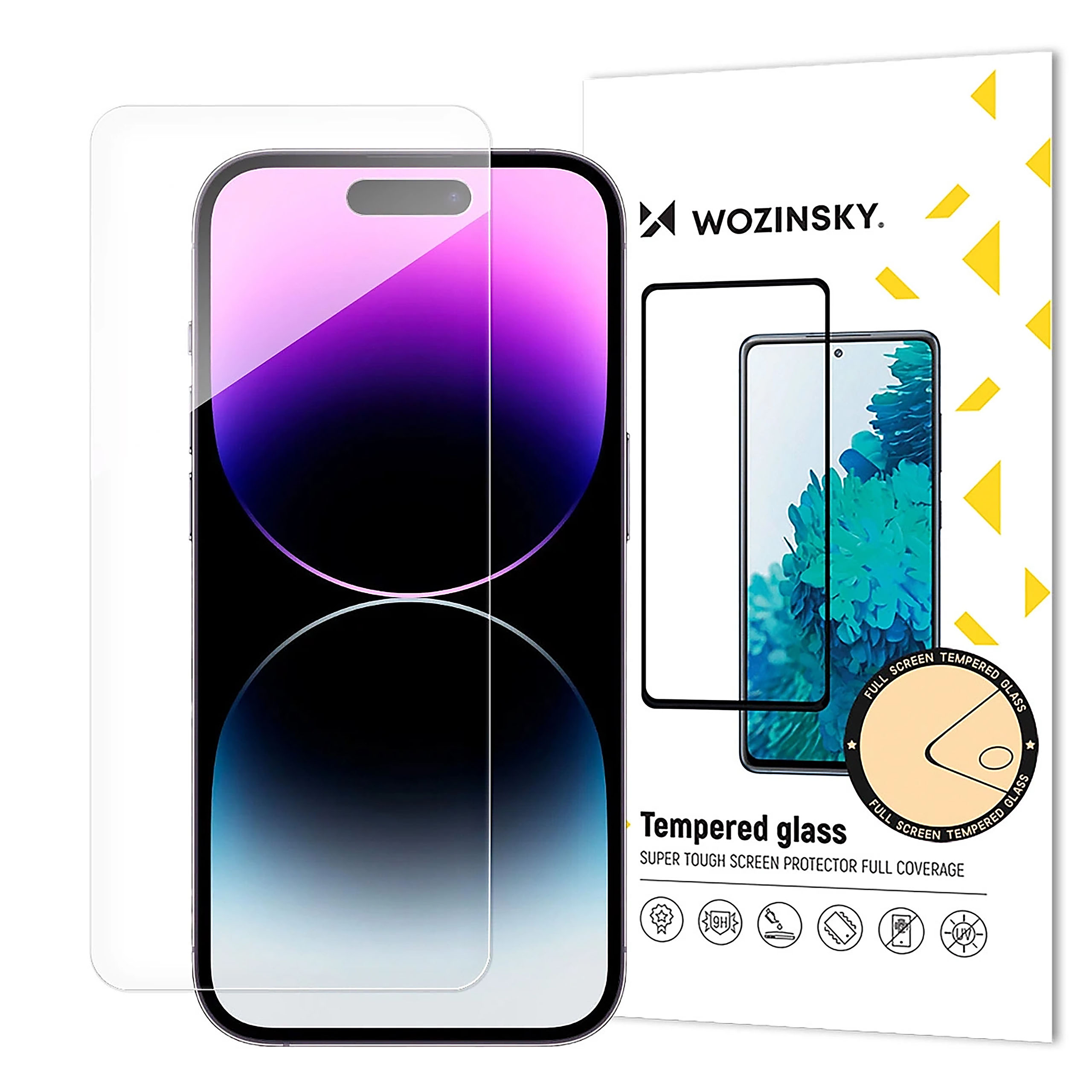 Szkło hybrydowe Wozinsky 9H Flexible Nano Glass do iPhone 16 Pro Max elasty