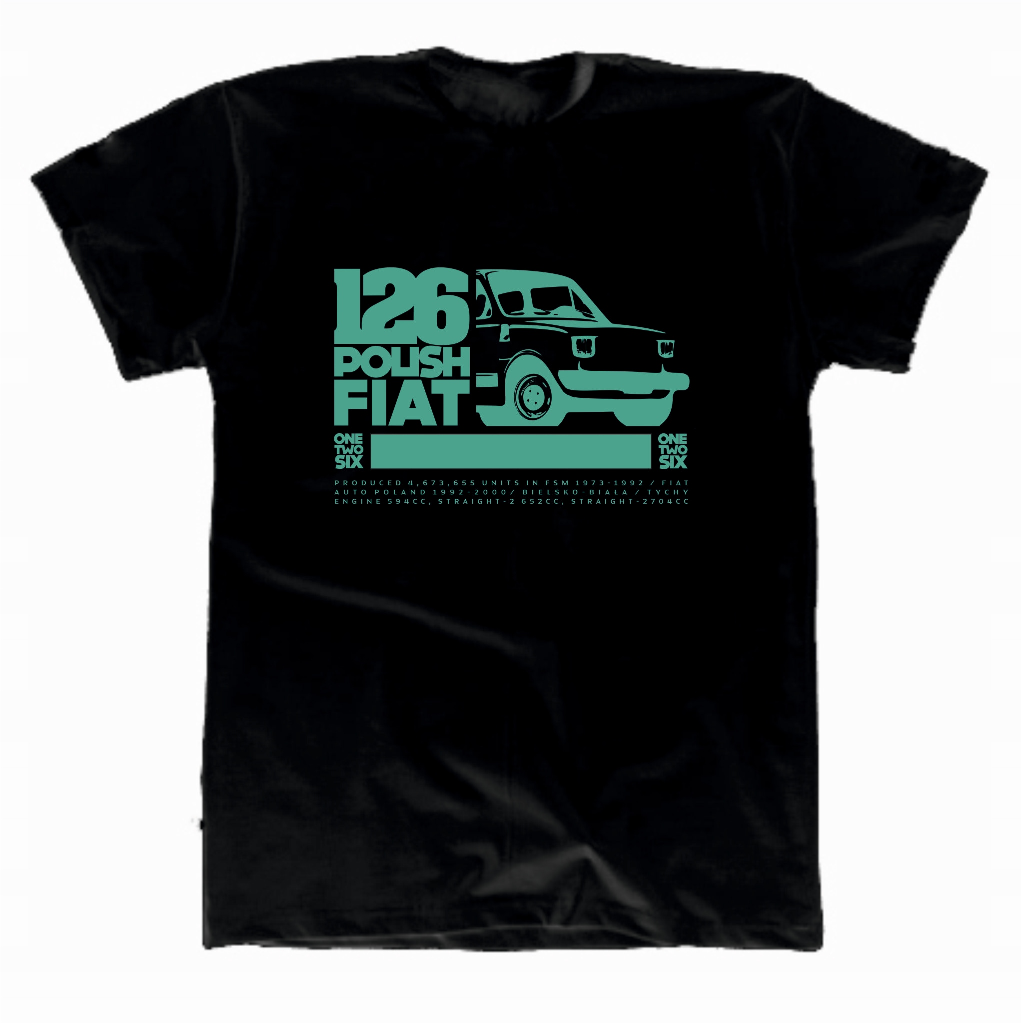 

T-shirt koszulka Fiat 126p Polish Fiat Maluch