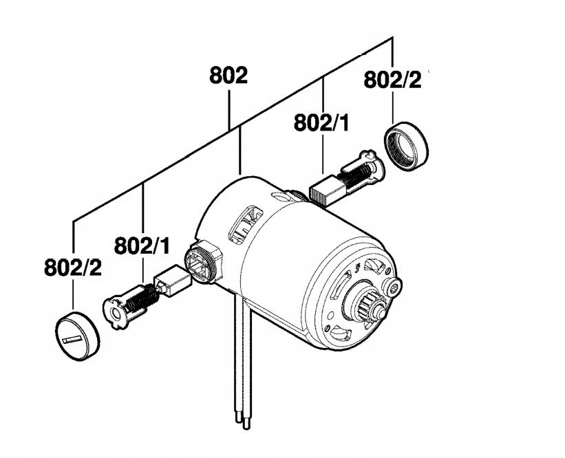 

Bosch Gsr 180-LI Gsb 180-LI Silnik 160702266N Oryg