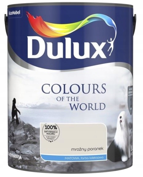 DULUX KOLORY ŚWIATA MROŹNY PORANEK 2.5L