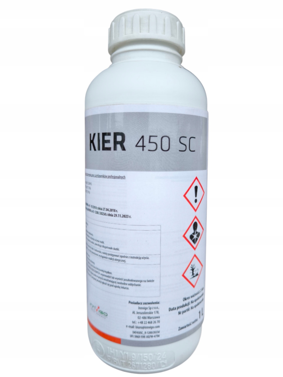 Kier 450 Sc 1L Fungicyd choroby grzybowe zboża ważywa