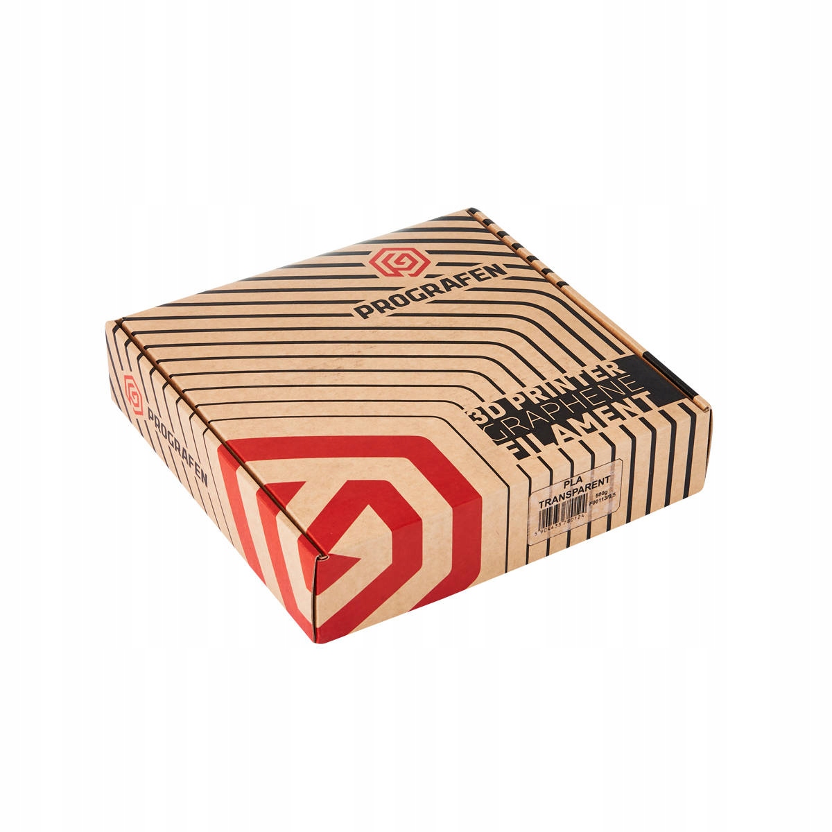 Filament Prografen PLA 1,75 mm 0,5 kg Transparentn Stan opakowania oryginalne