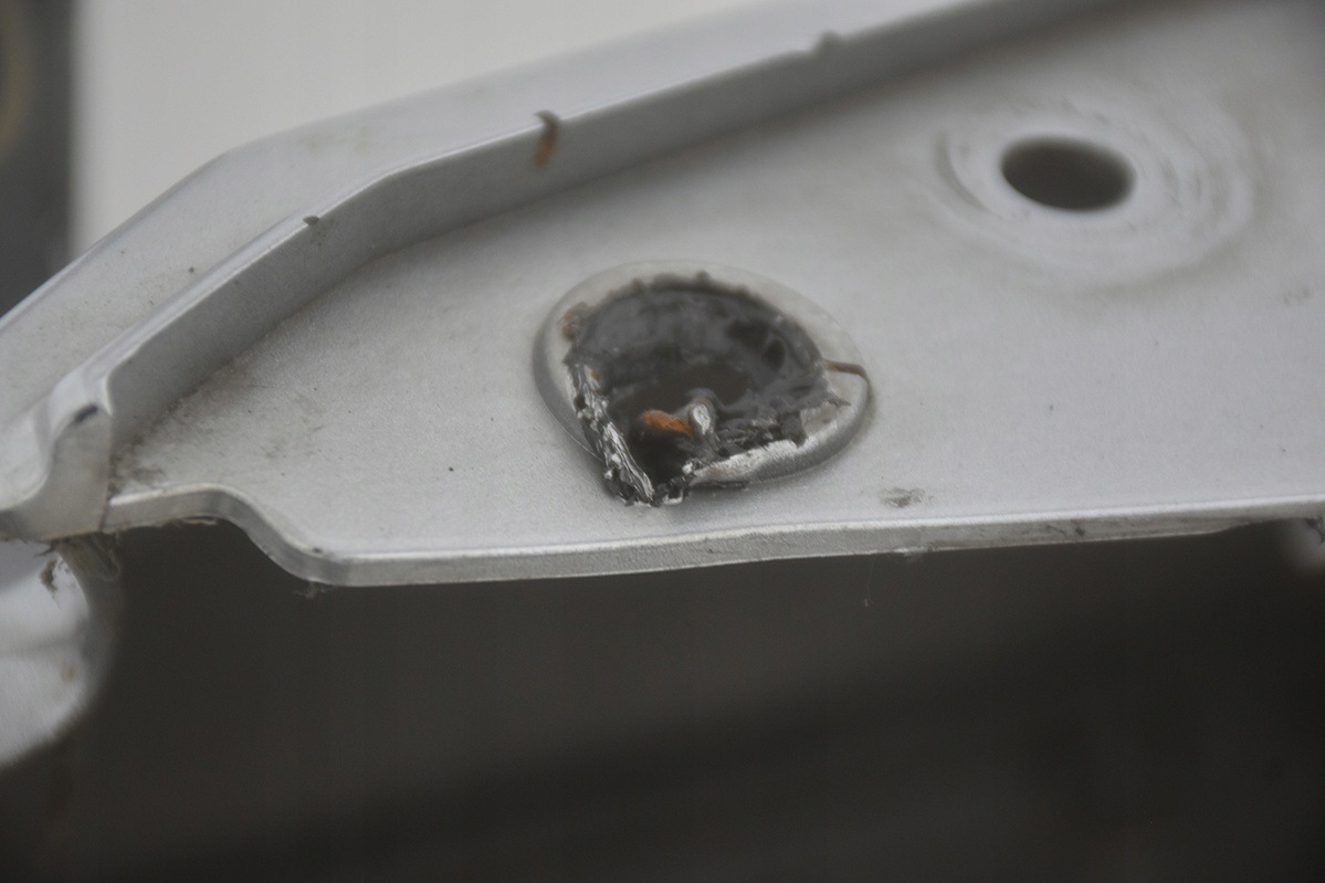 front bumper * front MAZDA 3 and LIFT SPORT HB 5D washers