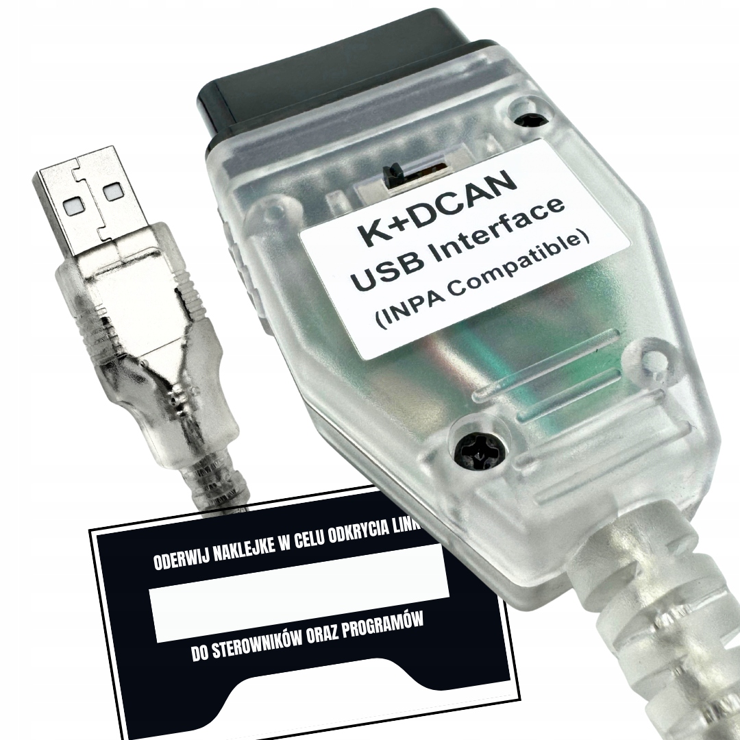 Interfejs 3 K Dcan OBD2 Inpa Ista Ncs Winkfp Do Bmw E E36 E46 E60 E90 E65