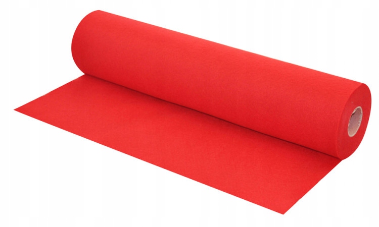 Diy Role Plst Dekorativní Červená 45 cm x 5 m