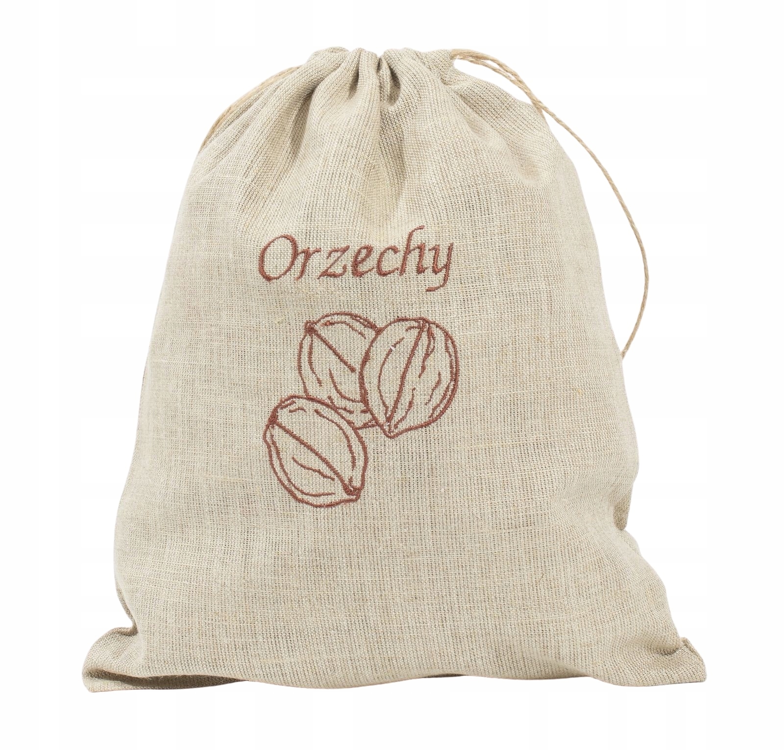 

Lniany worek na orzechy eco woreczek
