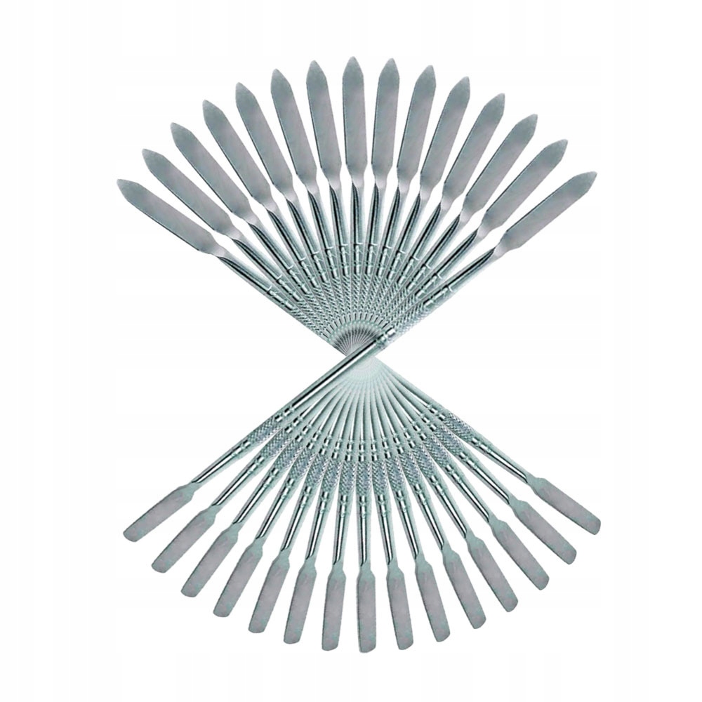 Bageta na hennu kovová špachtle na hennu 15ks