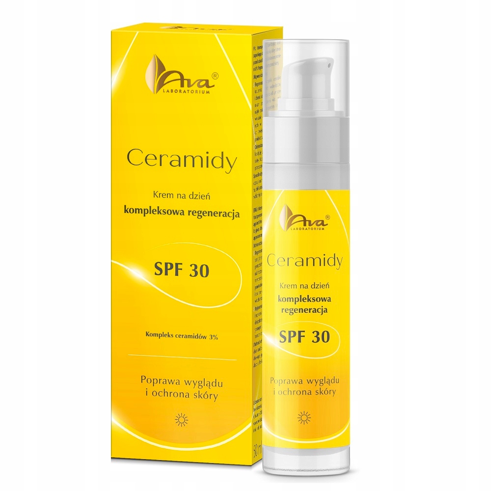 Ceramidy Denní regenerační krém SPF30 50 ml Hydratuje a chrání pokožku