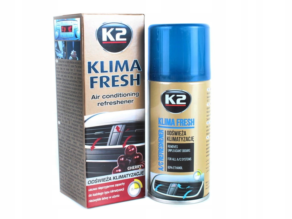 

Środek Do Czyszczenia Klimatyzacji K2 Fresh Cherry