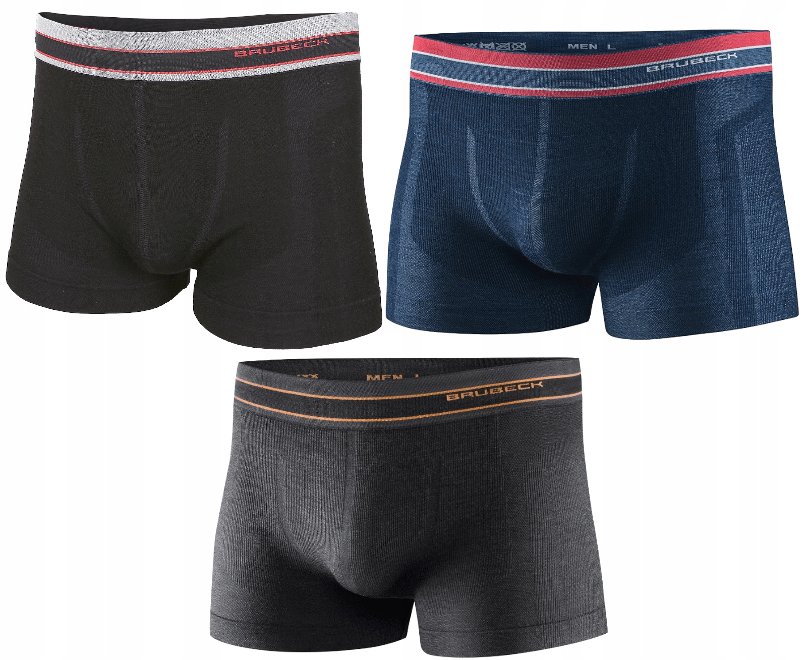 

Wełna Bokserki Majtki Termoaktywne Brubeck 3PACK L