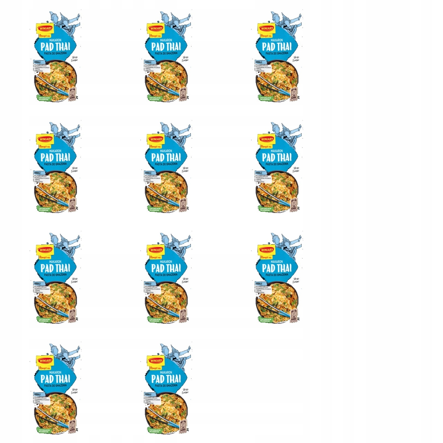 11 x 65 g Winiary nápad na... těstoviny pad thai Karton