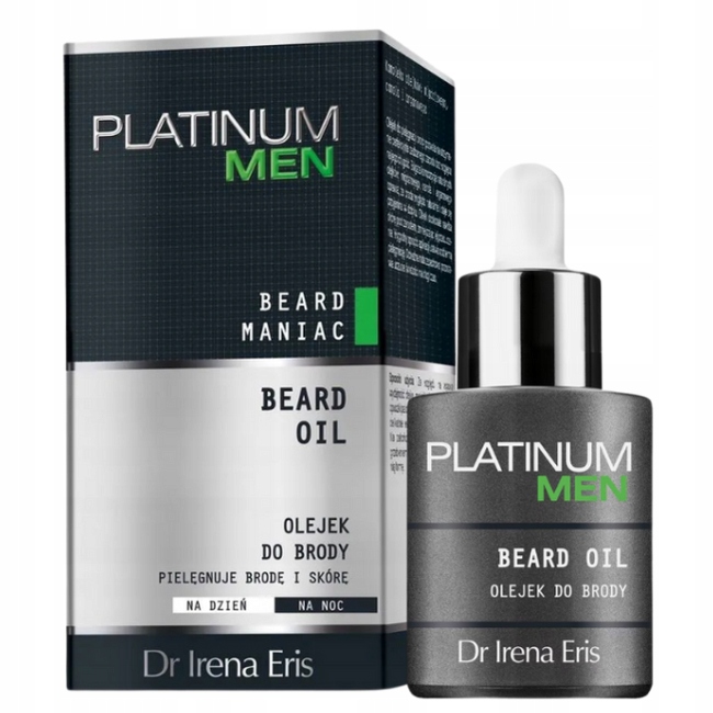 Dr Irena Eris Beard Oil Platinum Men olej na vousy 30 ml