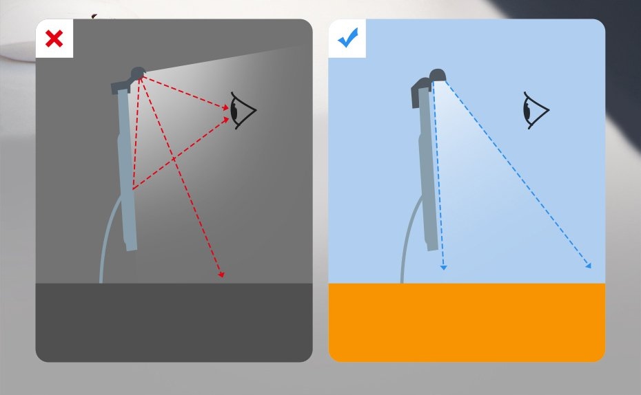 BASEUS LAMPKA LED DO KOMPUTERA MONITORA NA MONITOR KLIPS REGULOWANA NOCNA Kolor czarny