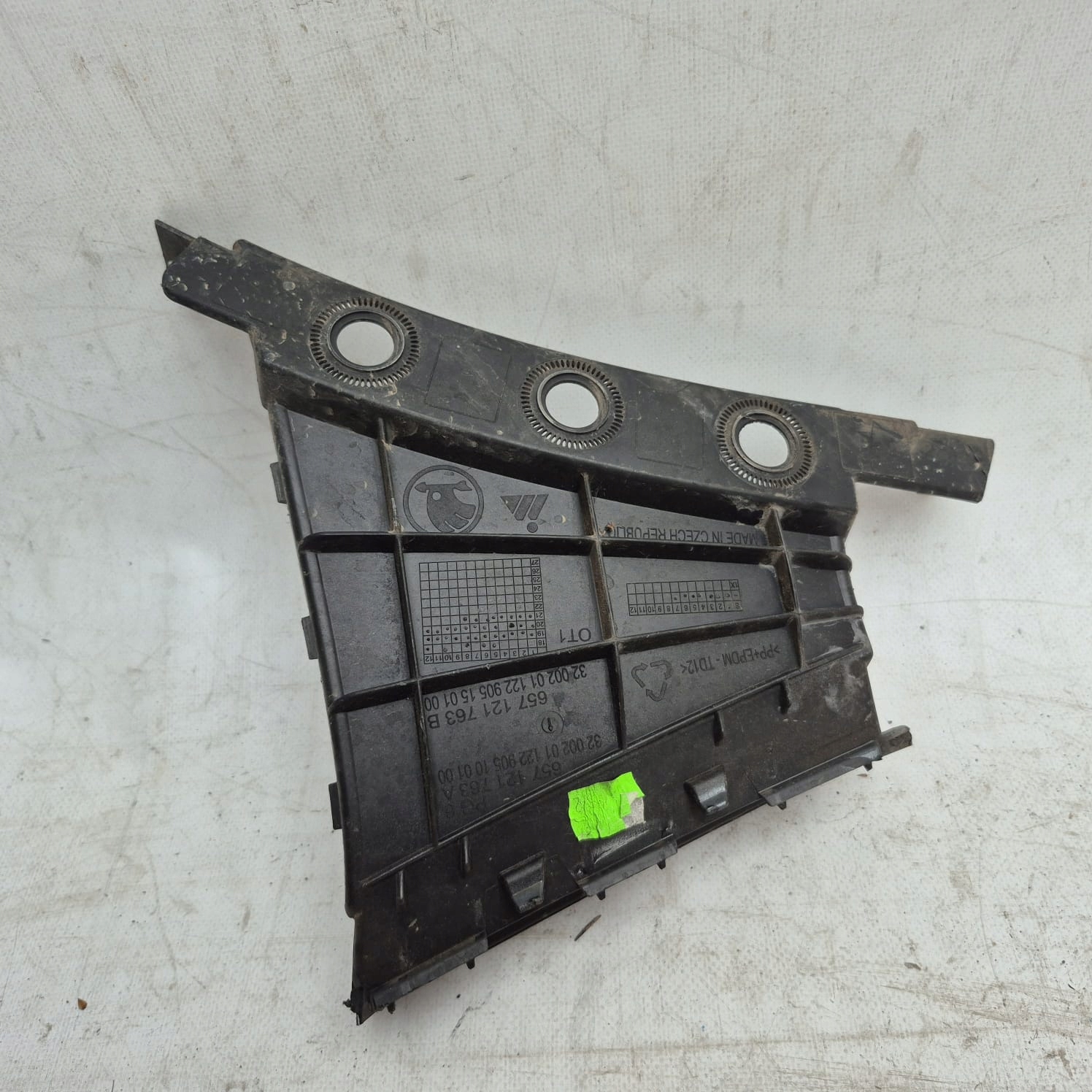SKODA SCALA right intake air duct air line front front