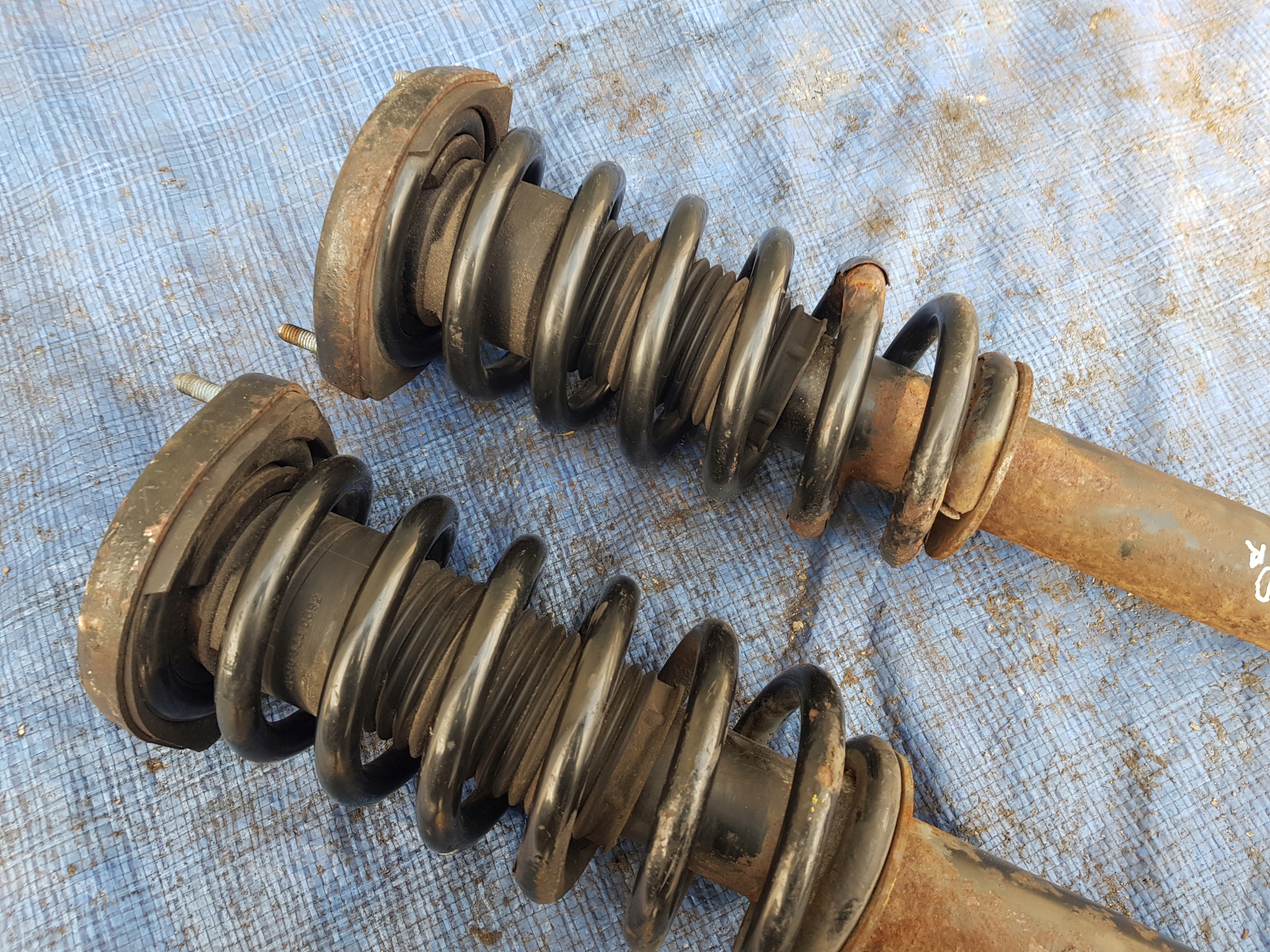 shock absorber rear part rear right left MERCEDES SL R230 W230 spring