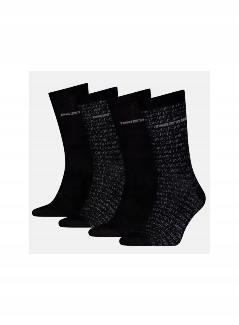 Pánské Ponožky Calvin Klein Ck Men Sock 4P Giftbox 701235980 001 O/s