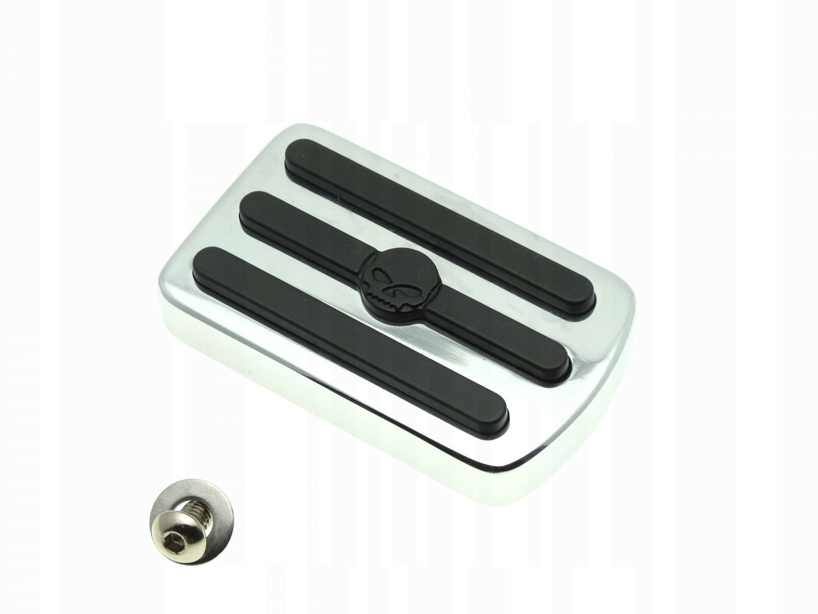 MT216-094 - НАКЛАДКА НА ПЕДАЛЬ ГАЛЬМА ХРОМ