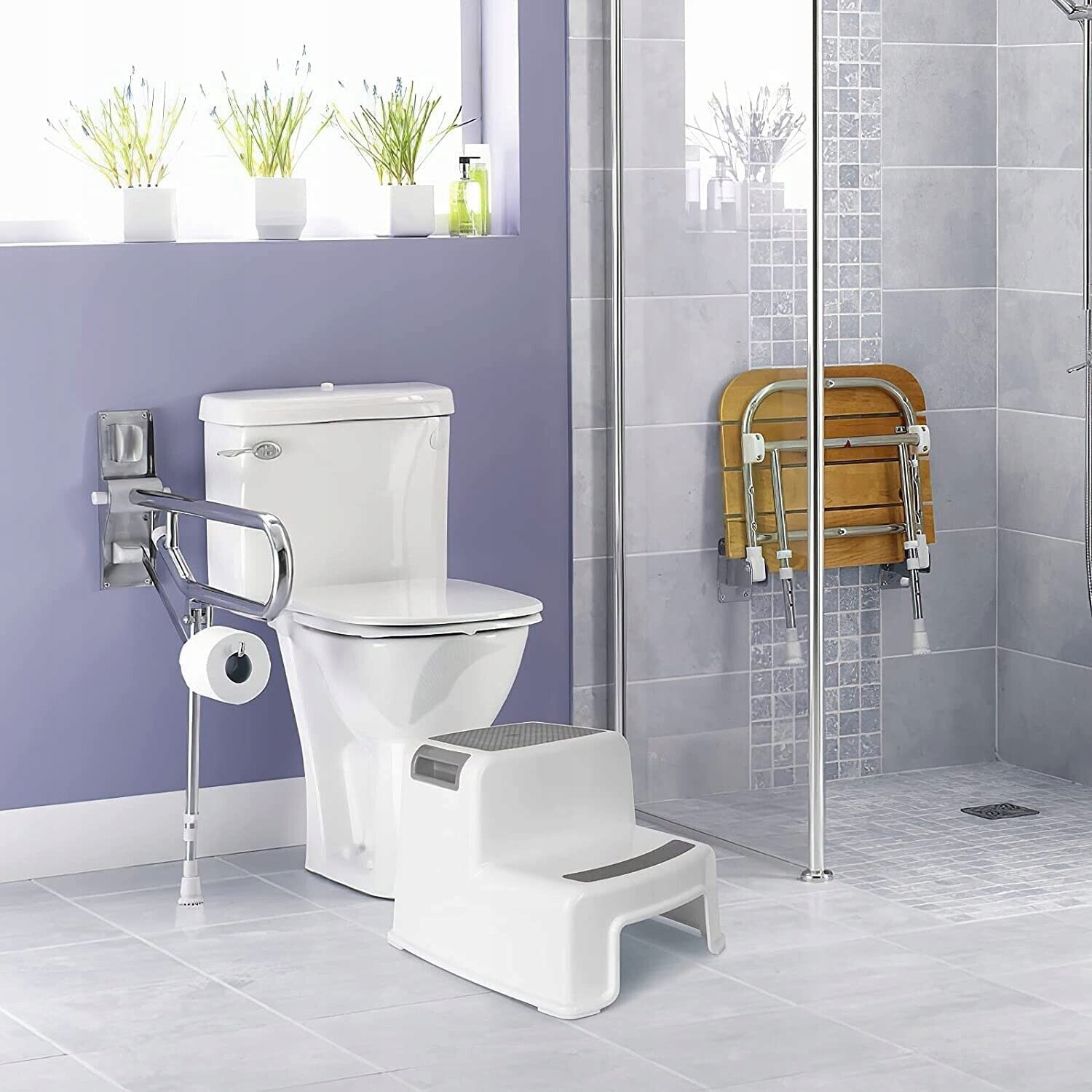 PODEST DWUSTOPNIOWY ANTYPOŚLIZGOWY PODNÓŻEK DLA DZIECI DZIECKA AMZDEAL Marka inna marka