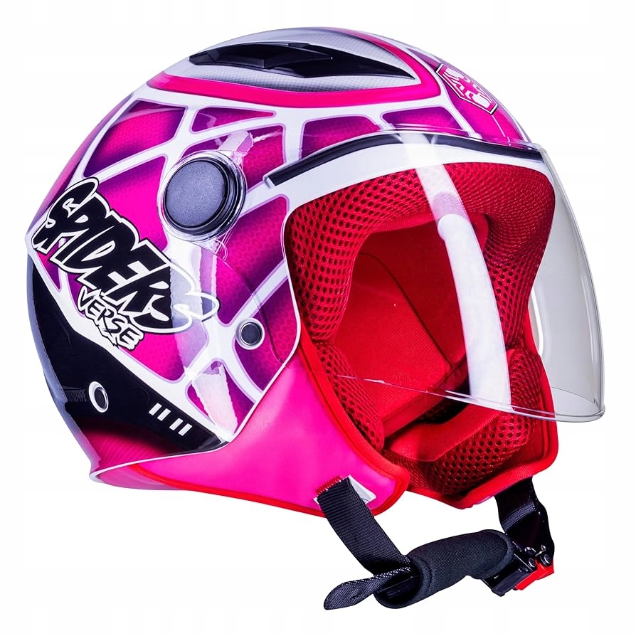 One by Camamoto Kask Spiderman M (49-50 cm) dla dziewczynek, Homologowany