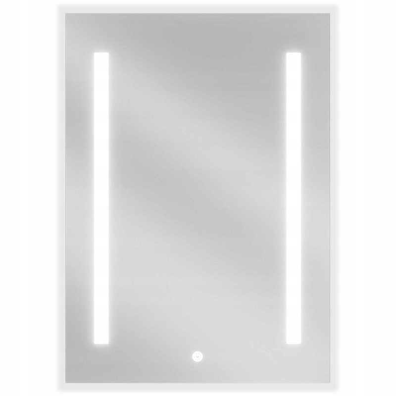 Mexen Remi podsvícené koupelnové zrcadlo 50 x 70 cm, Led 6000K, ventilátor
