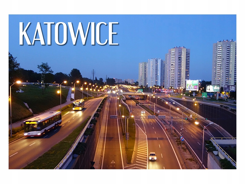 

Katowice Droga- Centrum Magnes na lodówkę