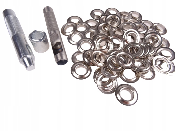 Sada pro montáž oček 12 mm vyrážeč 50 kusů