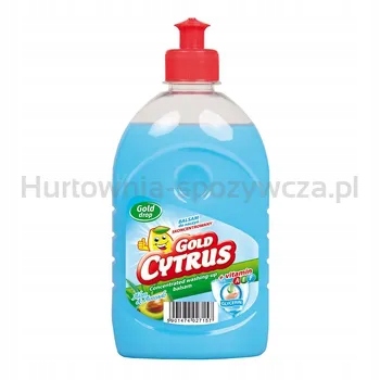 Gold Cytrus Tekutý balzám na mytí nádobí 0,5 l
