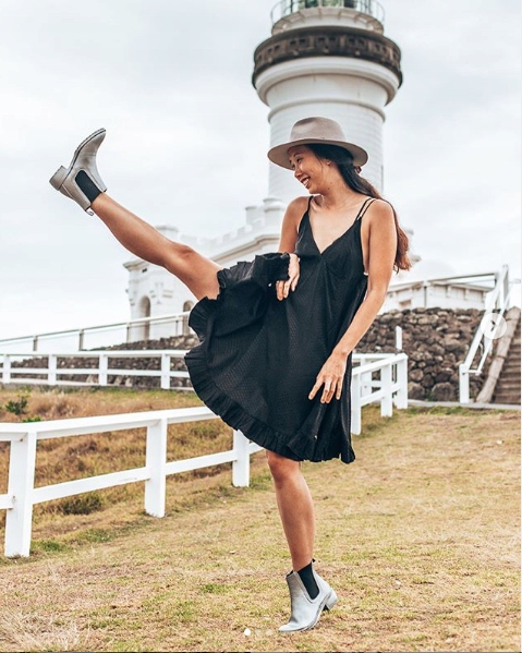 Kalosze Emu Ellin Rainboot Silver Botki Wodoodporne Sztyblety r.38 Oryginalne opakowanie producenta pudełko