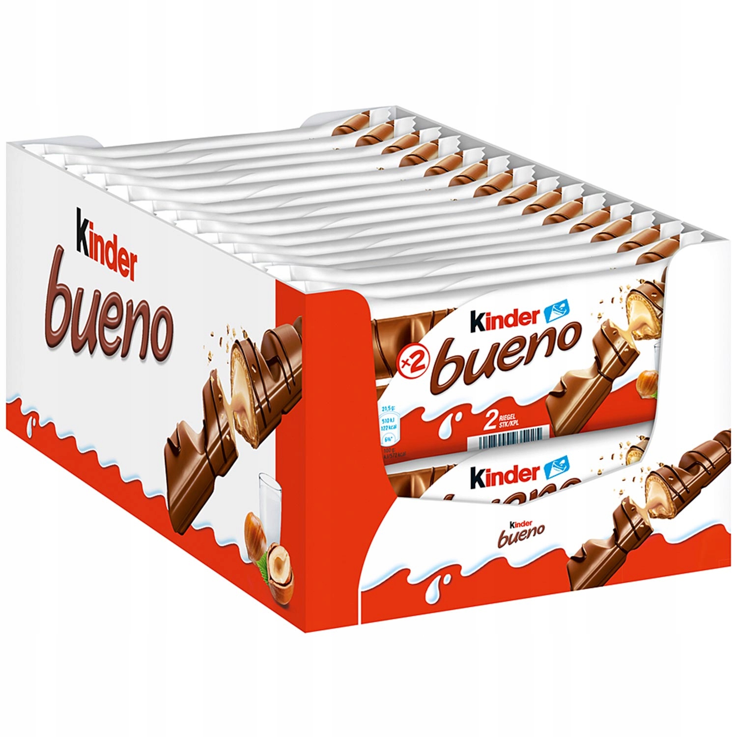 Levně Tyčinka Ferrero Kinder Bueno 43 g x 30 kusů