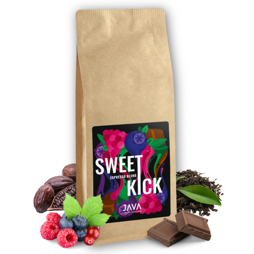 Levně Káva Specialty Sweet Kick 1 kg 100% Arabika, čerstvě pražená, sladké espresso