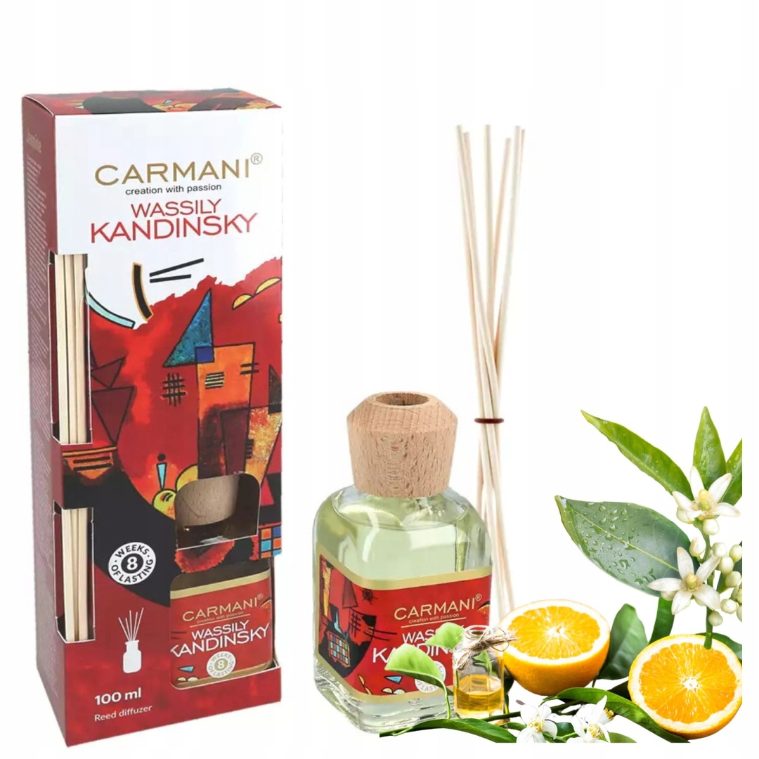 Dyfuzor odświeżacz powietrza do domu zmysłowy zapach Kandinsky Pomarańcza