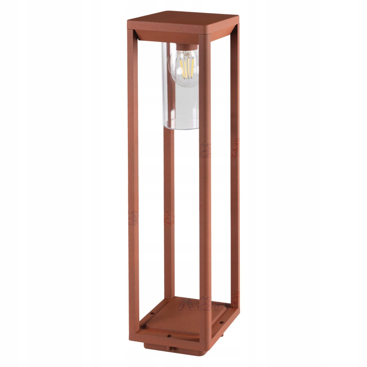 Stojací zahradní lampa hnědá 15W E27 Kanlux IP44
