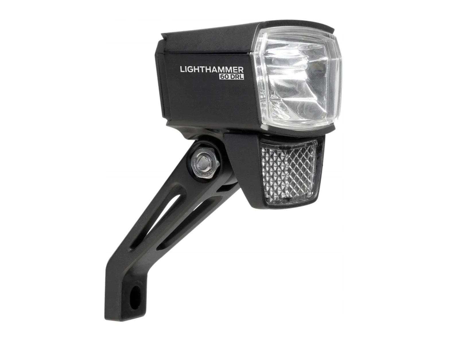 Přední světlo na kolo Trelock Ls 805-T Lighthammer dynamo, 60 lux, černé