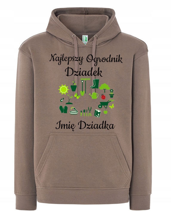 Mikina Nejlepší zahradník Dědeček Jméno Den dědečka vel.