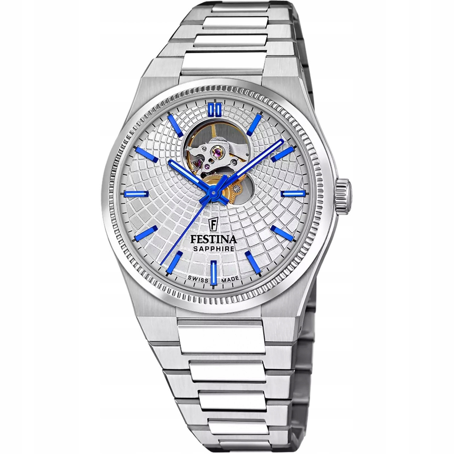 Pánské Hodinky Festina F20053-1 stříbrný náramek
