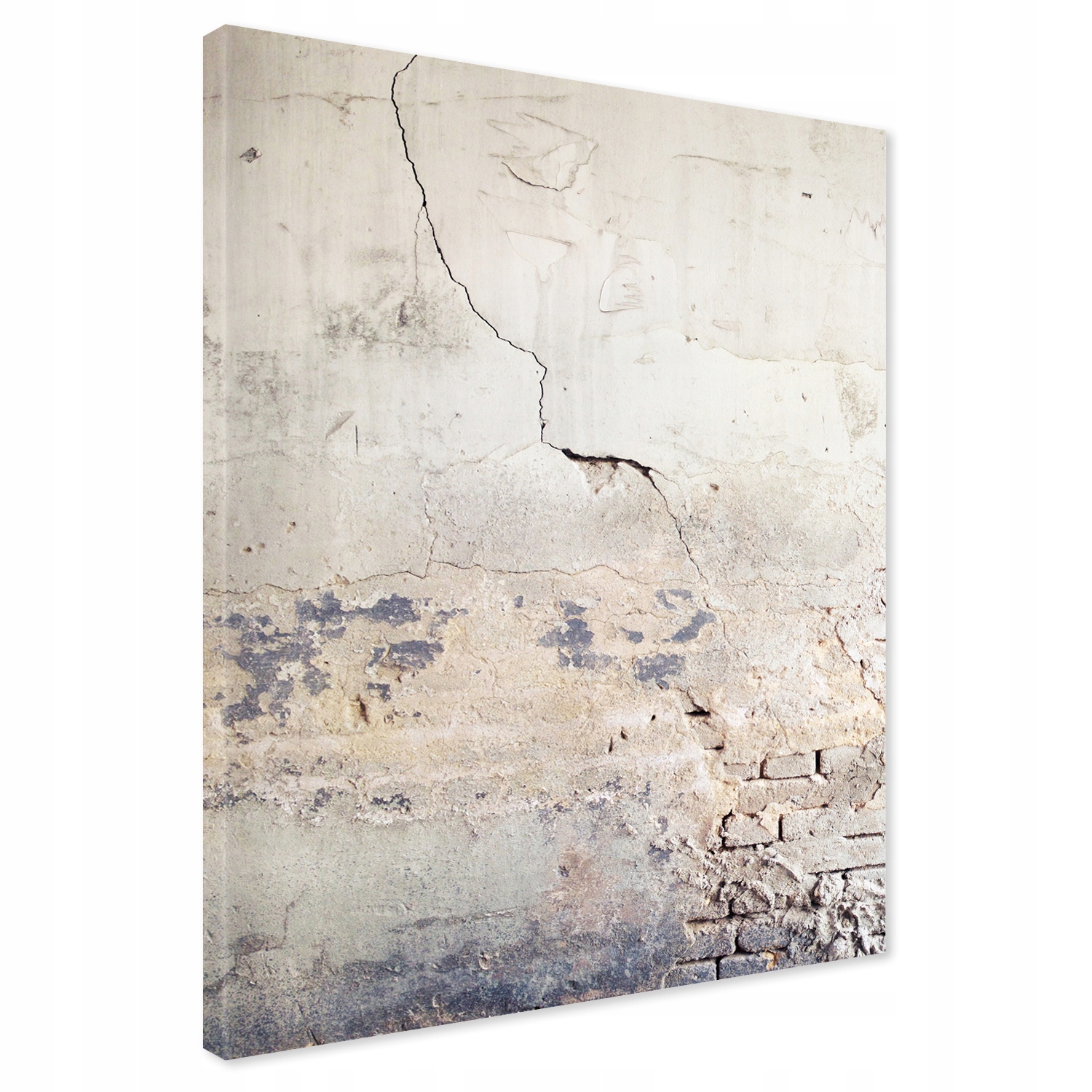 Obraz na płótnie 80x120 Betonowa Ściana XXL Premium do Salonu Canvas Duży