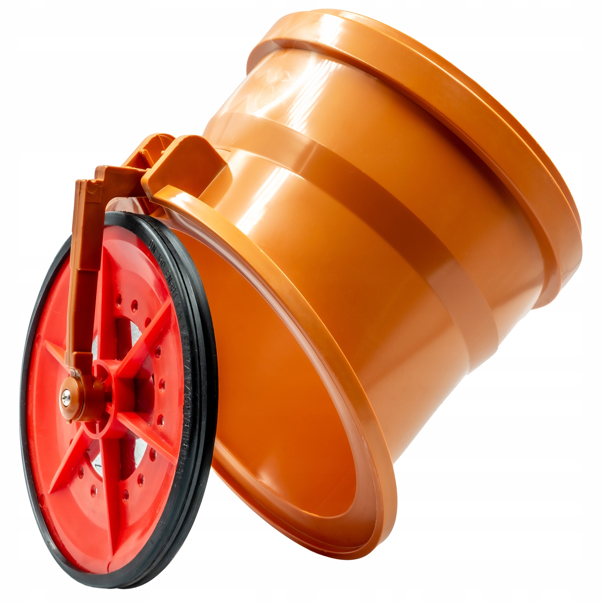 Koncová Kanalizační Klapka DN160 – Ochrana Před Odpadními Vodami Z Pvc