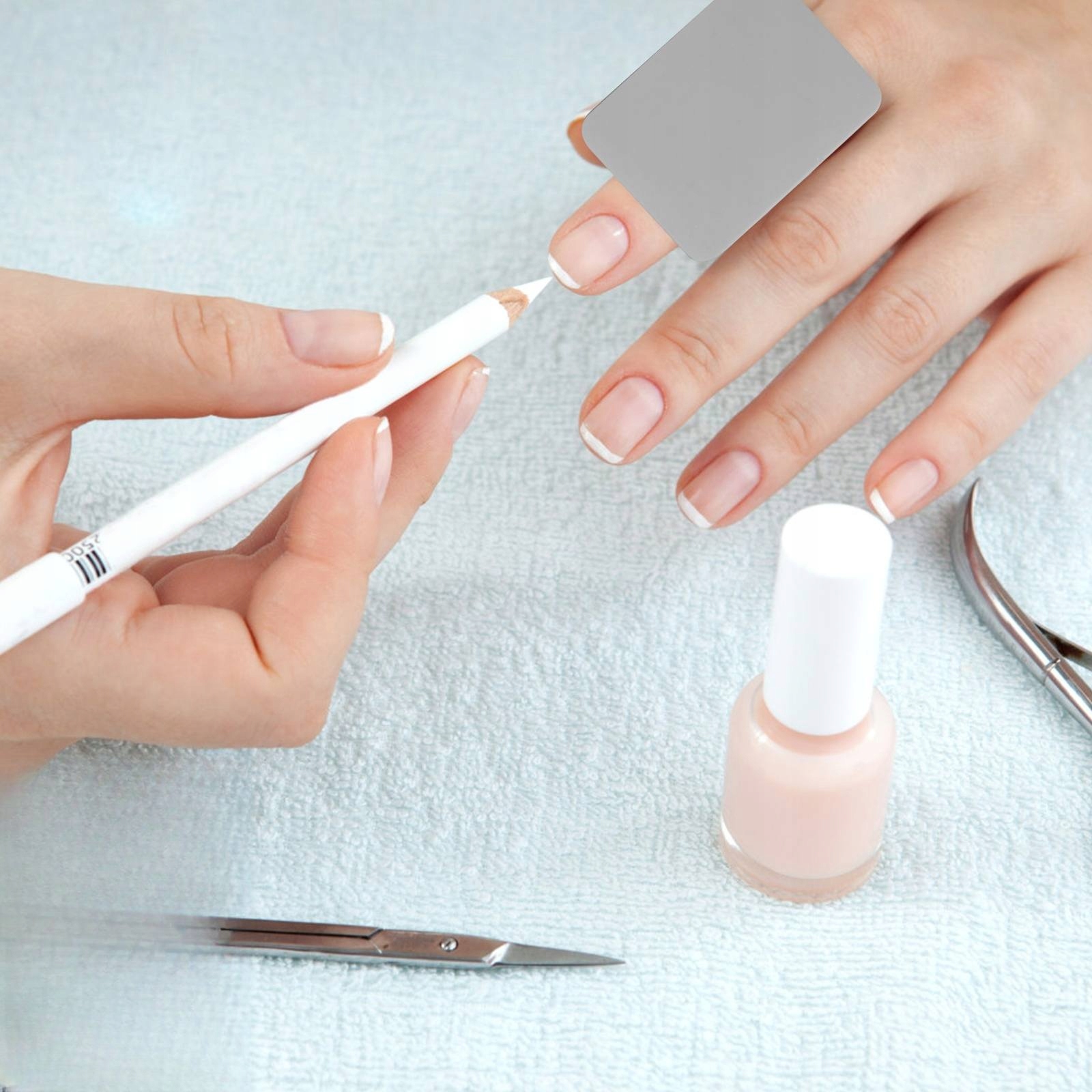 Srebrний перстень для nail-арту та професійного макіяжу — фото 7