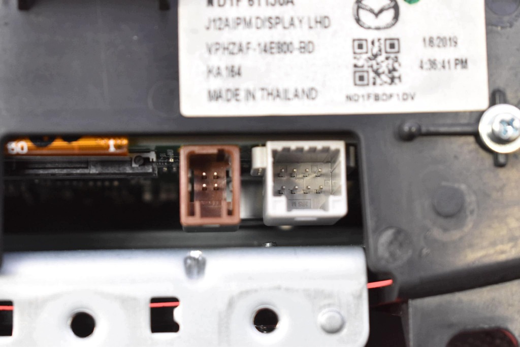 display RADIA navigation devices ND1F611J0A MAZDA MX-5 IV ND LIFT 18-24
