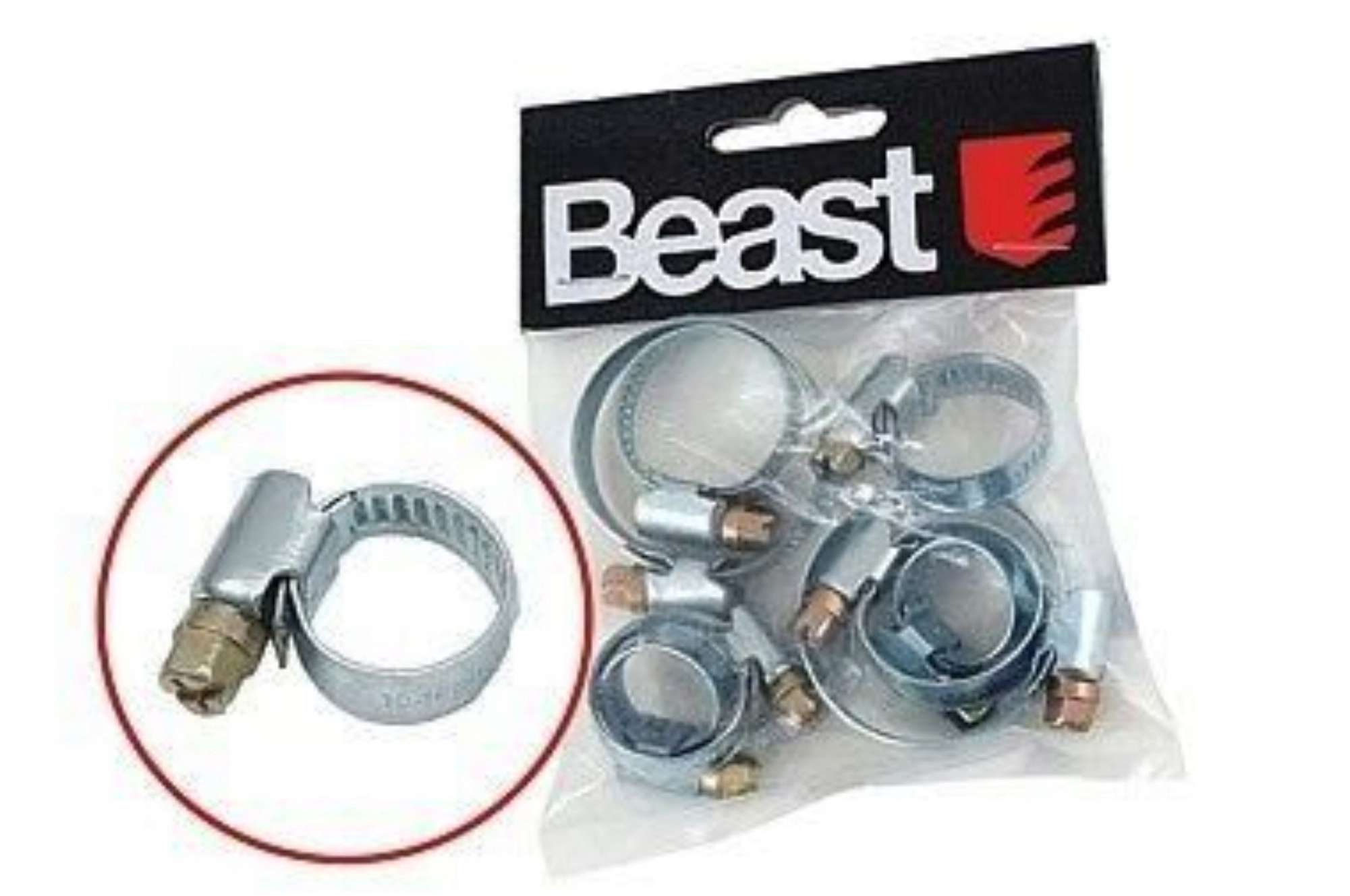 

Opaski Zaciskowe 2X(10-16 12-22 16-27 25-40) Beast